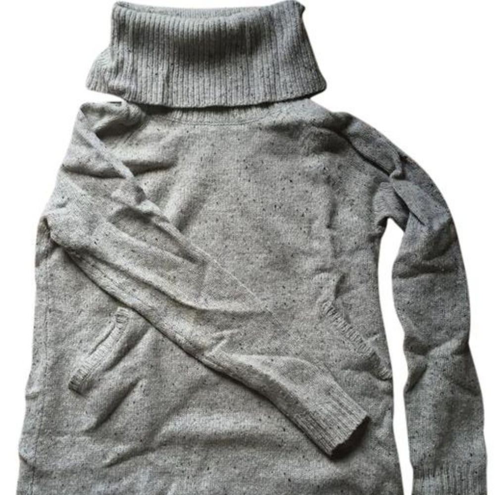 Burton Grey Long Wool Sweater
